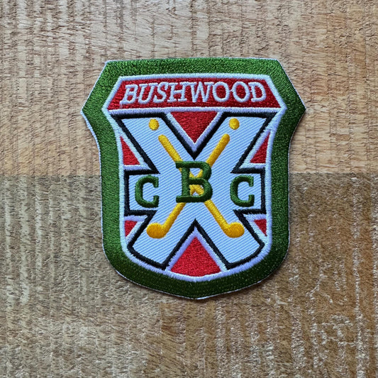 Caddyshack Bushwood Country Club Embroidered Patch Iron On Sew Badge DIY Prop CBC Hat Cap Caddie Danny Noonan Golf Ty Webb Al Czervik Gopher