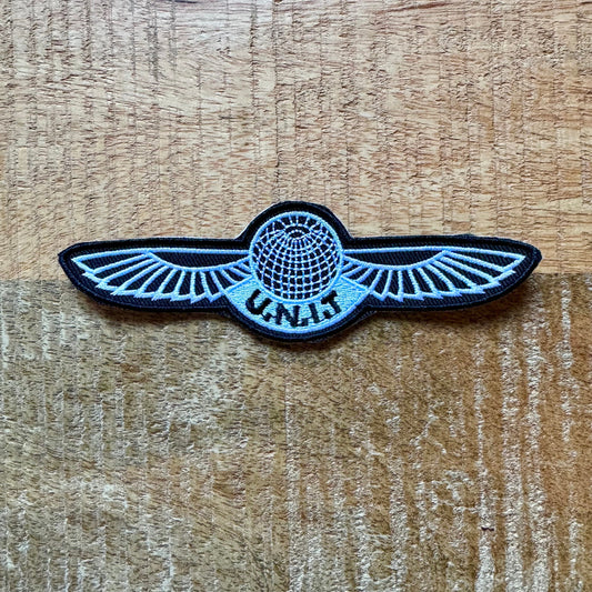 Doctor Who U.N.I.T. Beret Chest Embroidered Patch Iron On Sew Badge DIY Prop United Nations Intelligence Taskforce Costume Uniform Hat Tenth