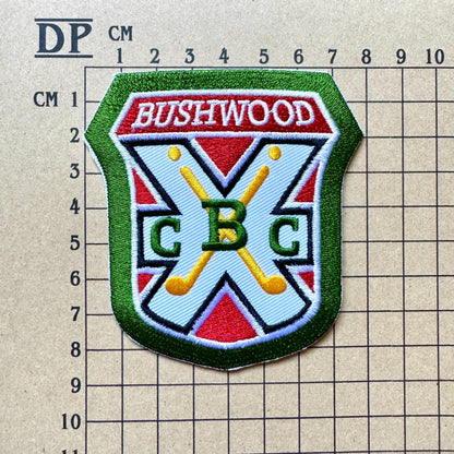 Caddyshack Bushwood Country Club Embroidered Patch Iron On Sew Badge DIY Prop CBC Hat Cap Caddie Danny Noonan Golf Ty Webb Al Czervik Gopher