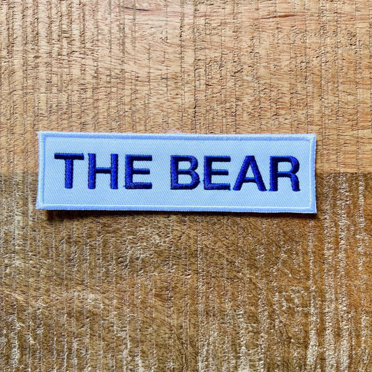 The Bear Chef Jacket Embroidered Patch Uniform Iron On Sew Badge DIY Prop Sydney Carmy Richie Marcus Tina Jeff Original Berf Neil Fak Lip