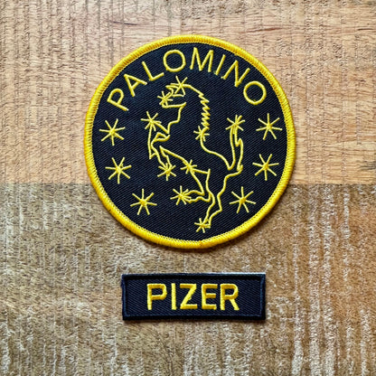 The Black Hole USS Palomino Crew Uniform Patch Embroidered Iron On Sew On Badge DIY Movie Prop Captain Dan Holland Charlie Pizer V.I.N.CENT.