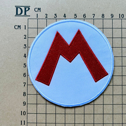 Super Mario Bros Mario & Luigi Hat Embroidered Patch Sew On Iron On Badge Parche DIY Costume Uniform Kart World Party 2 3 Demogorgon Patches