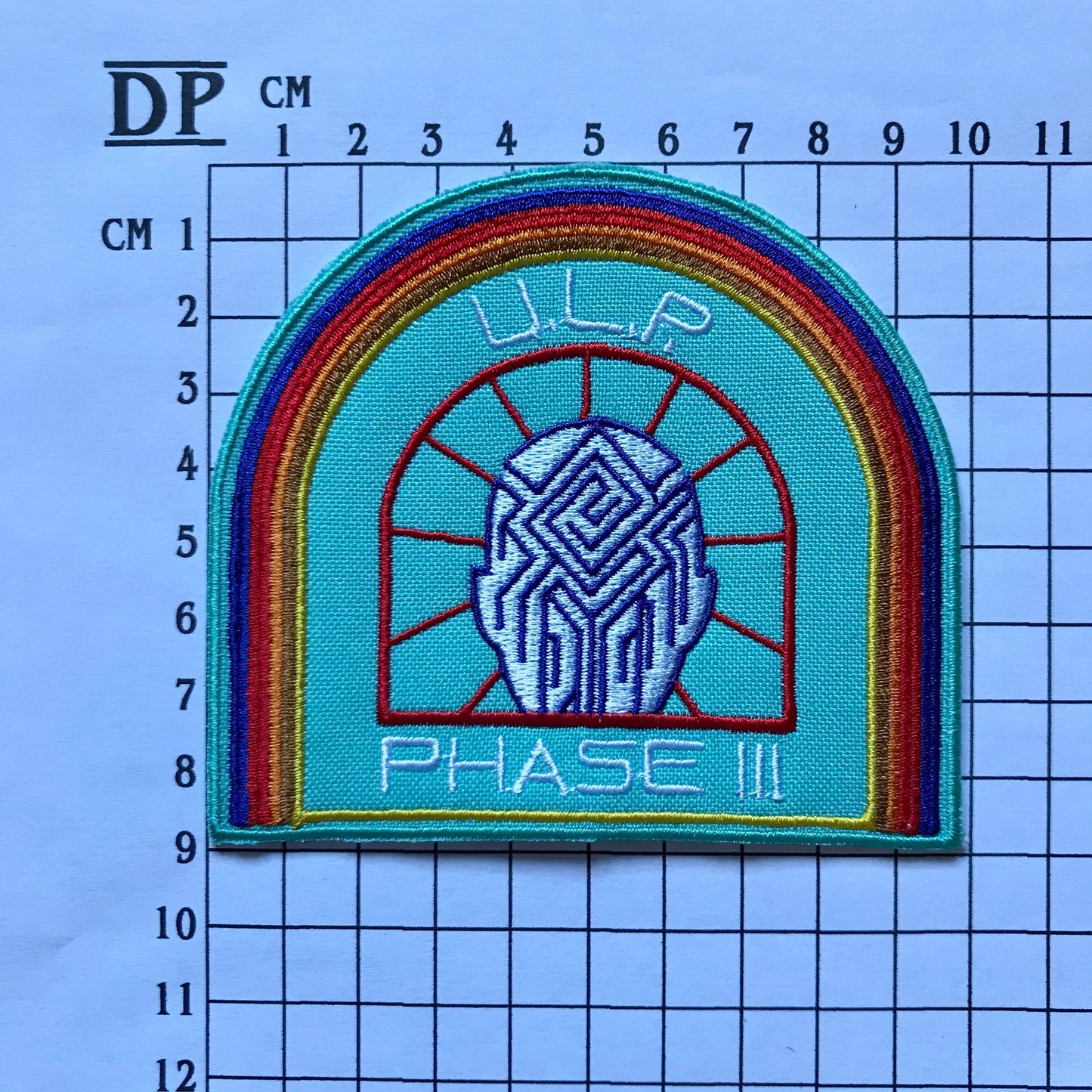 Maniac Phase III 3 ULP NPB Annie Landsberg Owen Milgrim Uniform Costume Patch Embroidered Sew On Iron On Badge Diy Dr Azumi Fujita A B C Lab