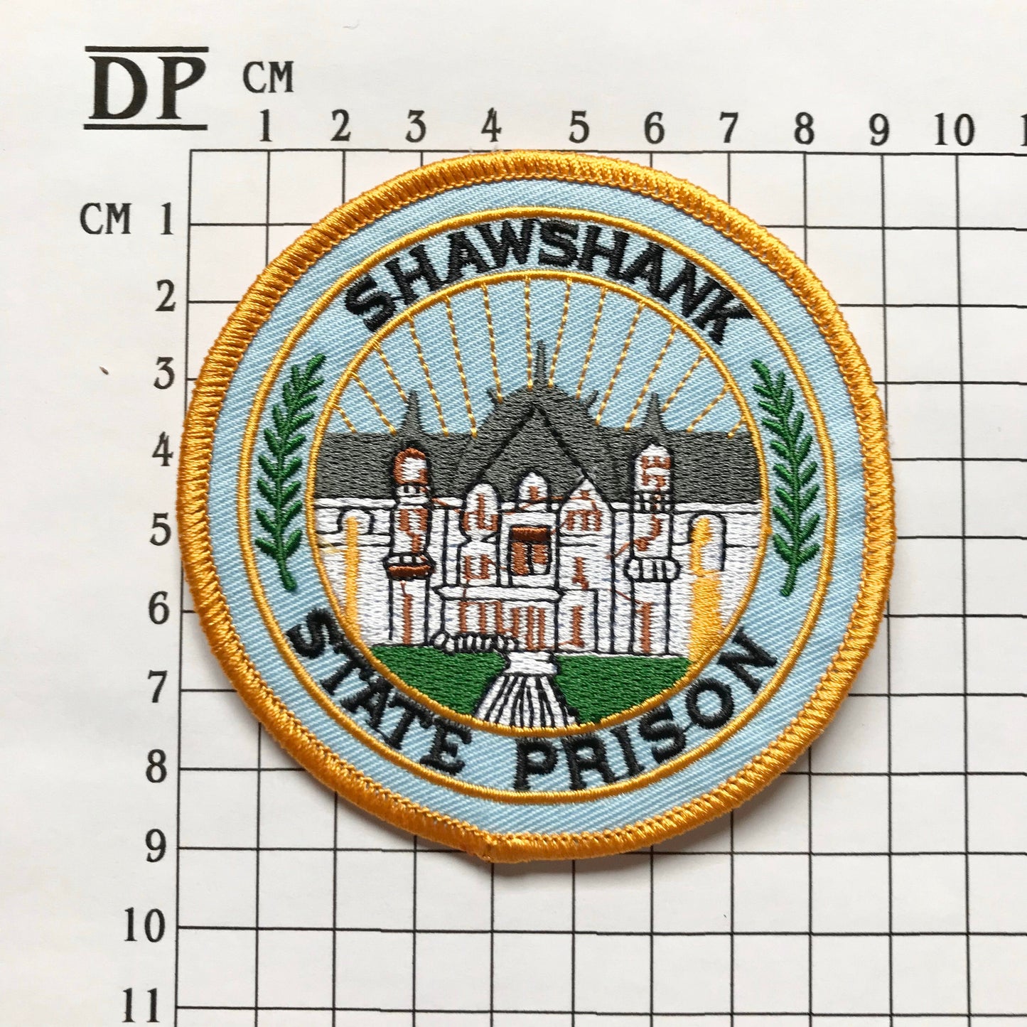 The Shawshank Redemption Patch Guard Hadley Embroidered Sew On Iron On Patch Badge Parche DIY Costume Andy Dufresne Demogorgon Patches DP