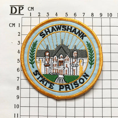 The Shawshank Redemption Patch Guard Hadley Embroidered Sew On Iron On Patch Badge Parche DIY Costume Andy Dufresne Demogorgon Patches DP