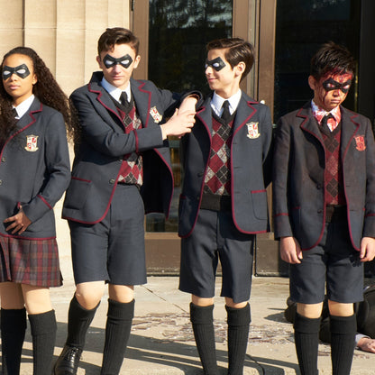 The Umbrella Academy Uniform Costume Patch Embroidered Sew On Iron On Badge DIY Number One Two Three Four Five Six Seven Demogorgon Patches