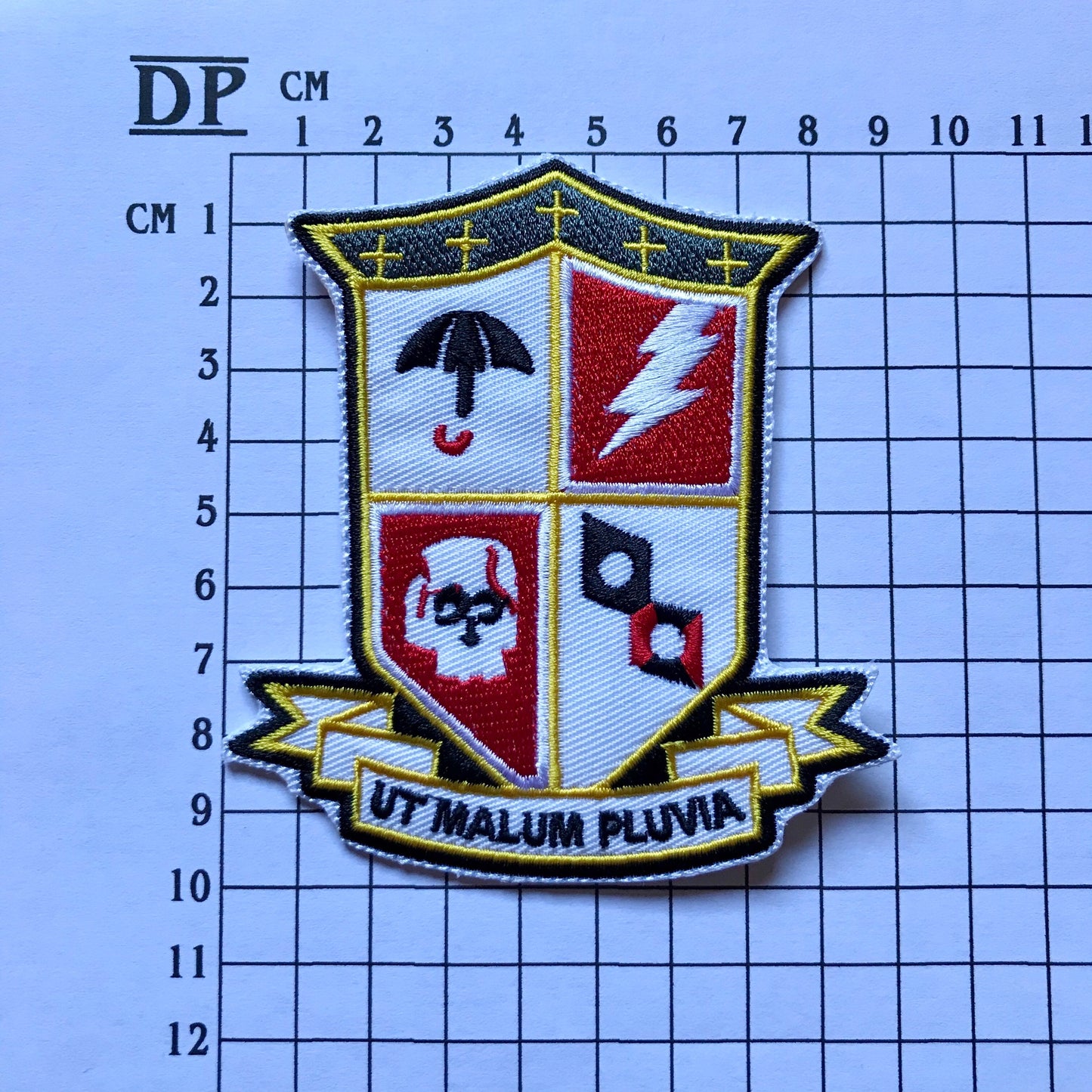 The Umbrella Academy Uniform Costume Patch Embroidered Sew On Iron On Badge DIY Number One Two Three Four Five Six Seven Demogorgon Patches