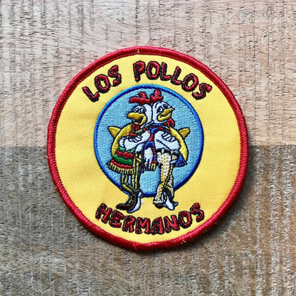 Breaking Bad Better Call Saul Los Pollos Hermanos Gustavo Gus Fring Embroidered Sew On Iron On Patch Badge Parche DIY Costume Goodman - DP