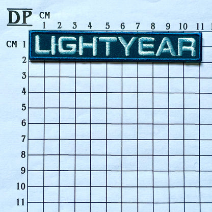 Lightyear Mission Infinity XL01 Uniform Embroidered Patch Iron On Sew Badge Star Command Prop DIY Buzz Alisha Izzy Hawthorne Cat Sox Zurg