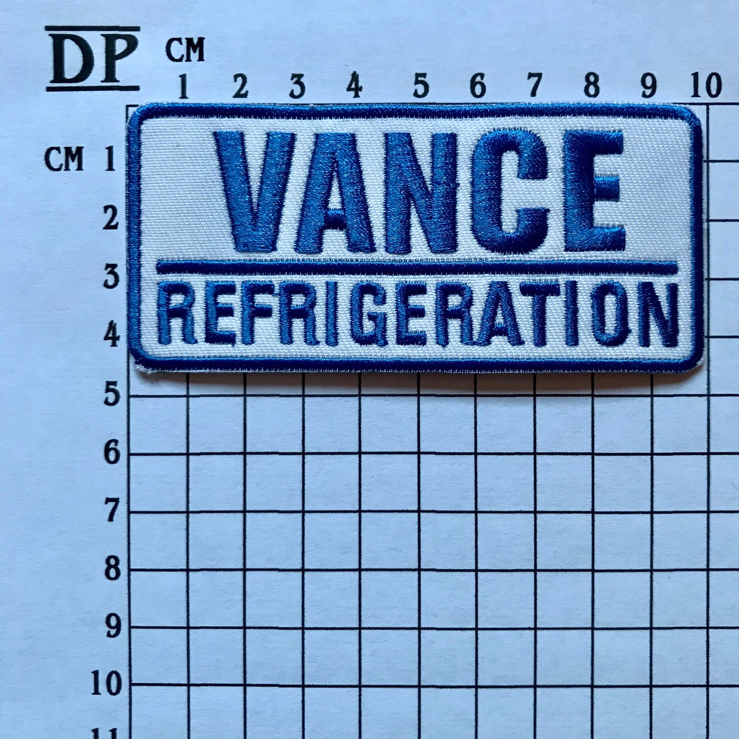 The Office Vance Refrigeration Uniform Costume Patch Embroidered Sew On Iron On Badge Parche DIY  Bob Phyllis Scranton - Demogorgon Patches