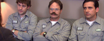 The Office Dunder Mifflin Inc. Embroidered Iron On Sew Patch Badge Parche DIY Prop Michael Scott Dwight Kurt Schrute Uniform Paper Company