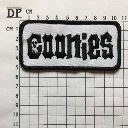 The Goonies Crew Jacket Embroidered Sew On Iron On Patch Badge Parche DIY Costume Mouth Data Chunk Mikey Brand Andy - Demogorgon Patches DP