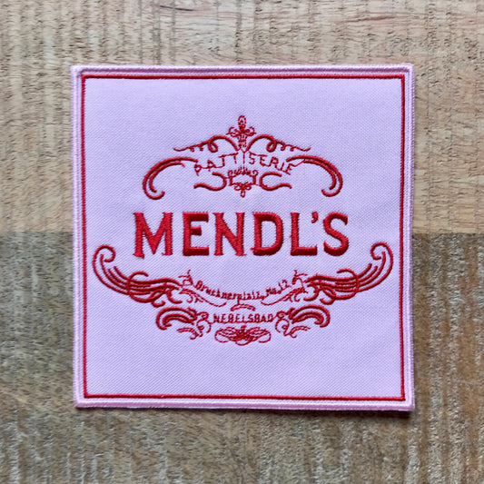 The Grand Budapest Hotel Mendl’s Pattiserie Patch Embroidered Sew On Iron On Badge DIY Costume Wes Anderson Zero Moustafa Nebelsbad Cake Box