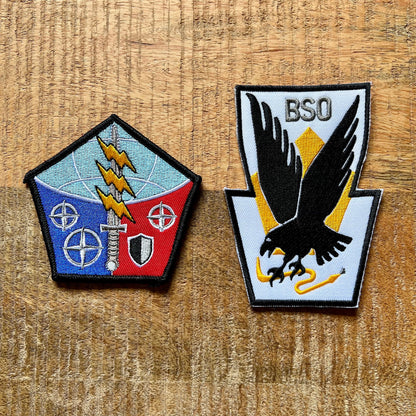 Avatar 2 RDA Sec-Ops BSO Embroidered Patches General Ardmore Uniform Iron On Sew Badge DIY Prop Costume Miles Quaritch Jake Sully Pandora