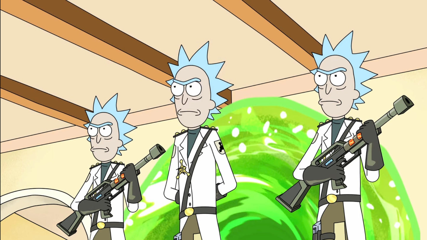 Rick & Morty The Citadel Of Ricks Uniform Embroidered Sew On Iron On Patch Badge Parche DIY Costume Pickle Rick Sanchez - Demogorgon Patch