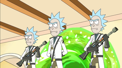 Rick & Morty The Citadel Of Ricks Uniform Embroidered Sew On Iron On Patch Badge Parche DIY Costume Pickle Rick Sanchez - Demogorgon Patch