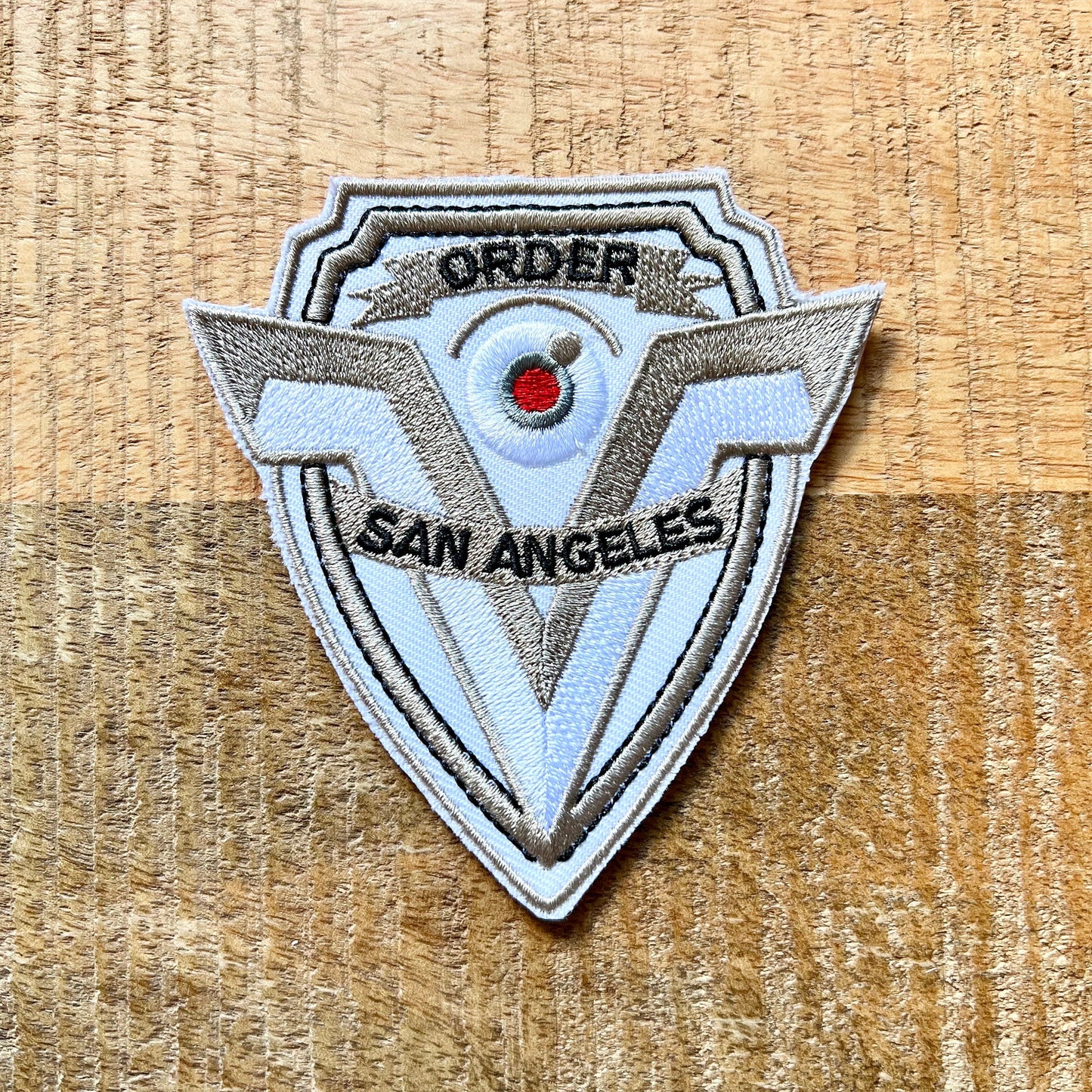 Demolition Man Sergeant John Spartan San Angeles Embroidered Patch Iron On Sew Badge DIY Prop Costume Police Uniform LAPD Lenina Huxley
