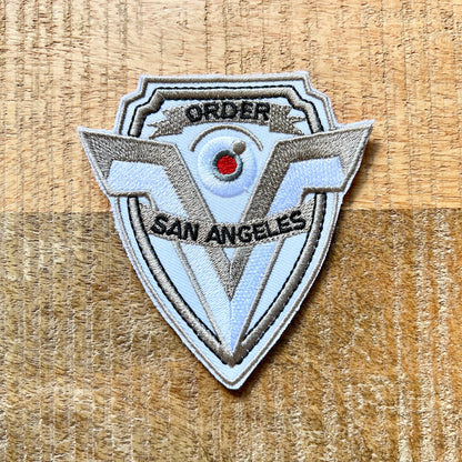 Demolition Man Sergeant John Spartan San Angeles Embroidered Patch Iron On Sew Badge DIY Prop Costume Police Uniform LAPD Lenina Huxley