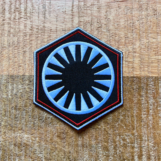 Star Wars First Order Uniform Embroidered Patch Iron On Sew Badge DIY Prop Frantis Griss The Rise of Skywalker Costume R2D2 C3PO Leia Yoda
