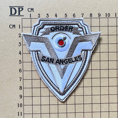 Demolition Man Sergeant John Spartan San Angeles Embroidered Patch Iron On Sew Badge DIY Prop Costume Police Uniform LAPD Lenina Huxley