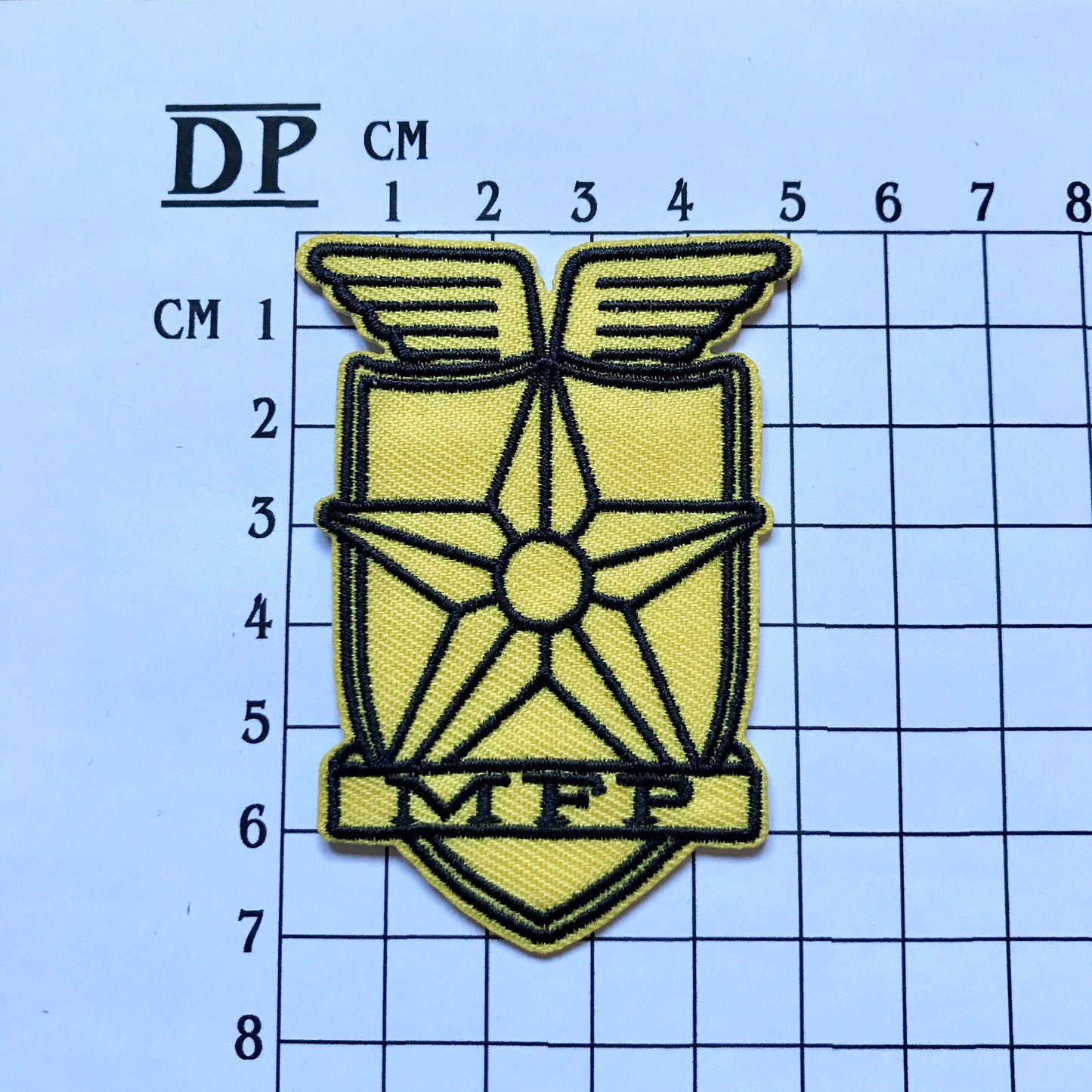 Mad Max MFP Main Force Patrol Uniform Inspired Embroidered Sew On Iron On Patch Badge Parche DIY Costume Fury Road - Demogorgon Patches - DP