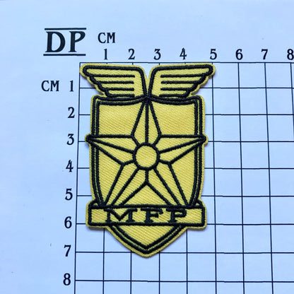 Mad Max MFP Main Force Patrol Uniform Inspired Embroidered Sew On Iron On Patch Badge Parche DIY Costume Fury Road - Demogorgon Patches - DP