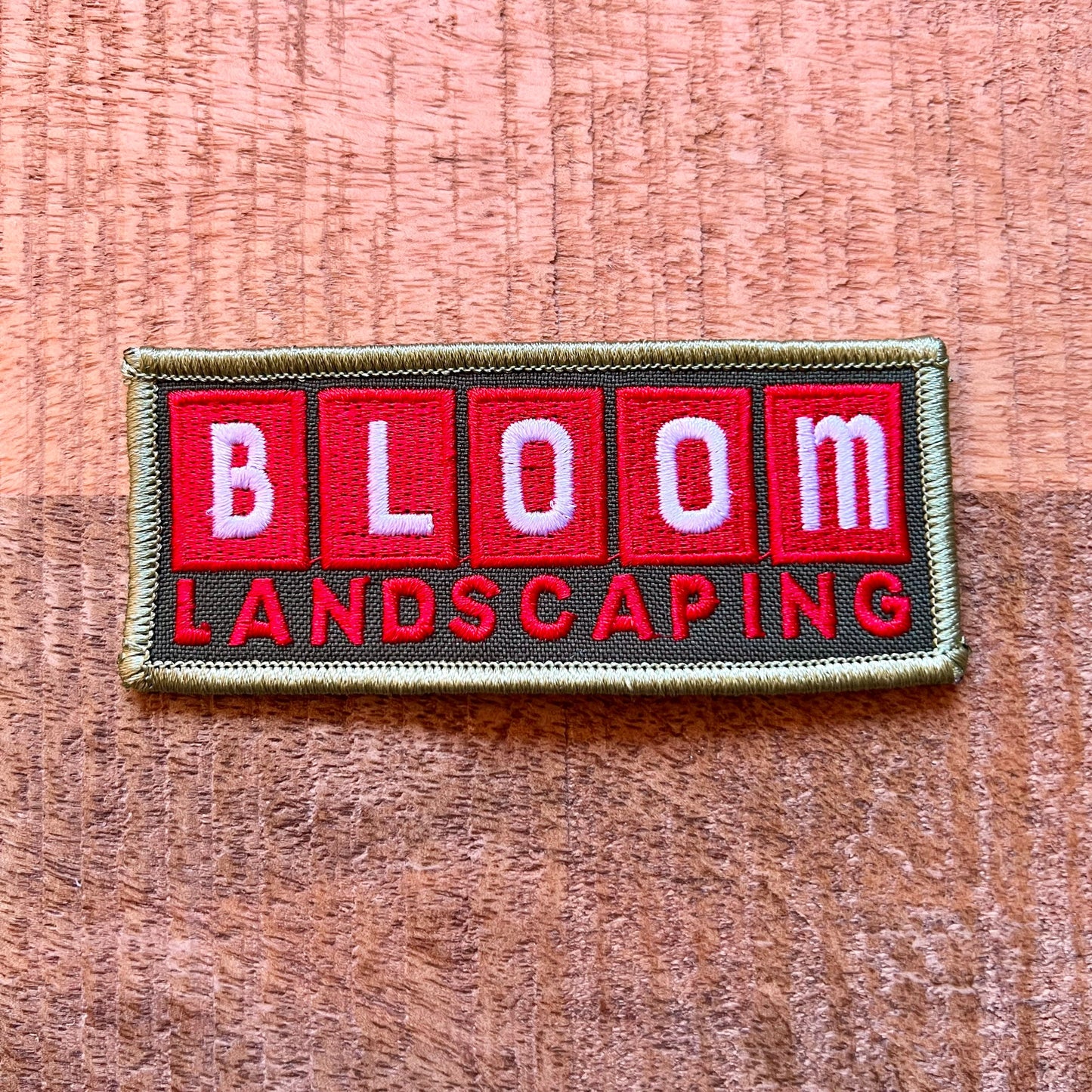 Big Fish Edward Bloom Landscaping Uniform Patch Embroidered Iron On Sew Badge DIY Prop Costume