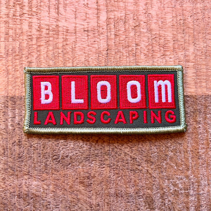 Big Fish Edward Bloom Landscaping Uniform Patch Embroidered Iron On Sew Badge DIY Prop Costume
