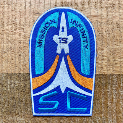 Lightyear Mission Infinity XL15 Uniform Embroidered Patch Iron On Sew Badge Star Command Prop DIY Pixar Buzz Alisha Izzy Hawthorne Sox Zurg