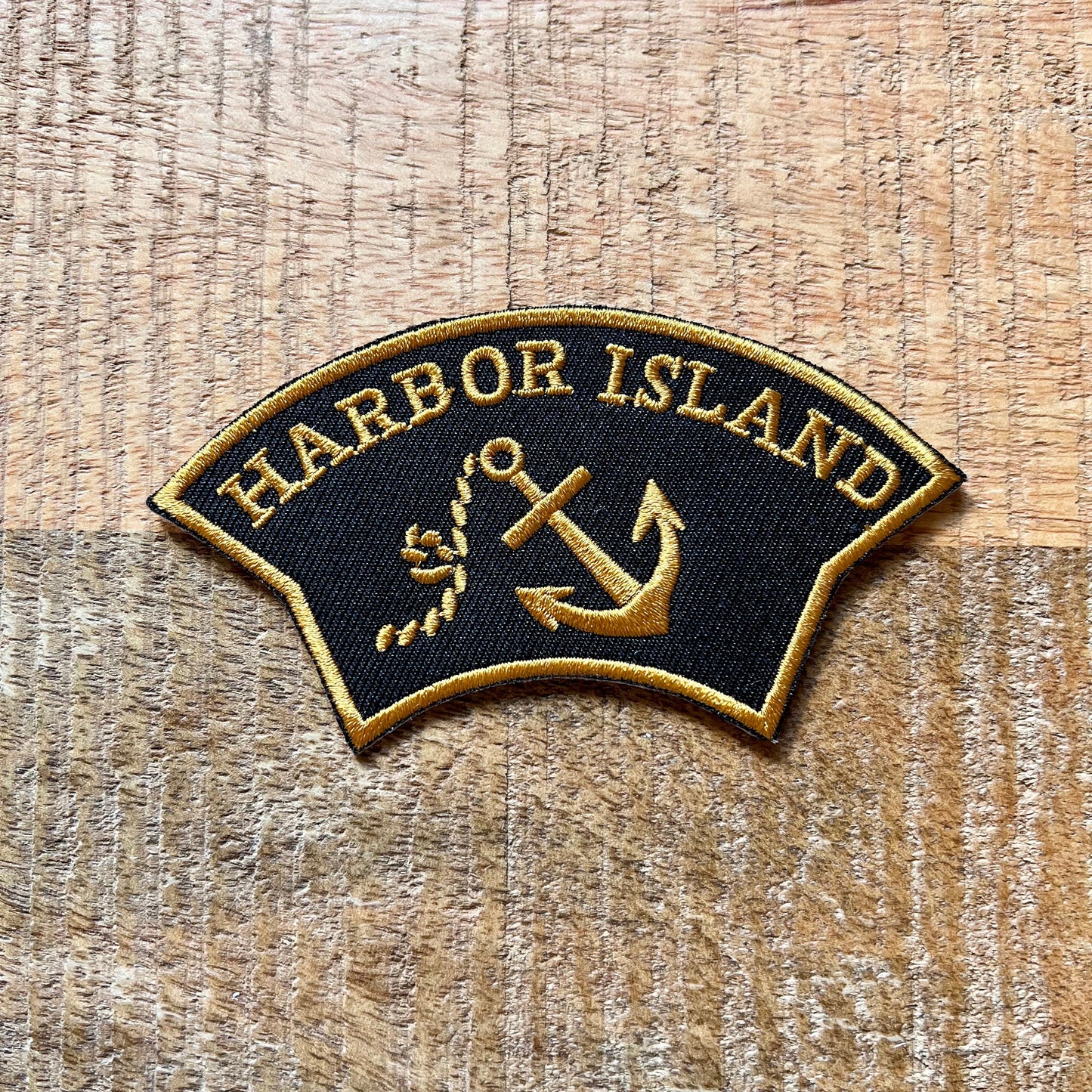 The Truman Show Harbor Island Embroidered Patch Iron On Sew Badge DIY Prop Sailor Hat Seahaven Costume TV Show Christof Free Sylvia Reality