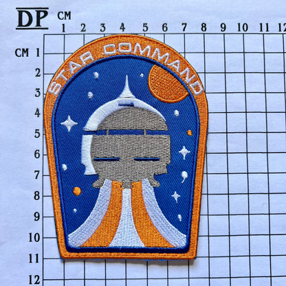 Lightyear Space Ranger Radish Mission Uniform Embroidered Patch Iron On Sew Badge Star Command Prop DIY Pixar Buzz Alisha Hawthorne Sox Zurg