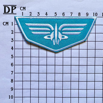 Lightyear Mission Infinity XL15 Uniform Embroidered Patch Iron On Sew Badge Star Command Prop DIY Pixar Buzz Alisha Izzy Hawthorne Sox Zurg