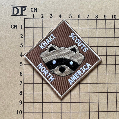 Moonrise Kingdom Scout Master Ward Embroidered Patches Set Iron On Sew Badge Costume Uniform DIY Prop Khaki Wes Anderson Sam Shakusky Suzy