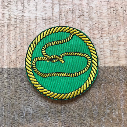 Moonrise Kingdom Sam Shakusky Costume Rope Patch Embroidered Sew On Iron On Badge DIY Khaki Scout Wes Anderson Demogorgon Patches DP