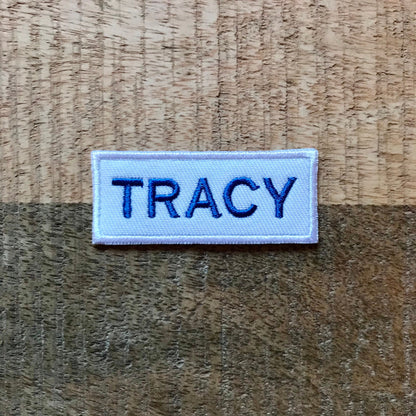 Isle Of Dogs Tracy Walker Complete Costume Set Pro Dog Name Shirt Patch Embroidered Sew On Iron On Badge DIY Atari Chief Spots Wes Anderson