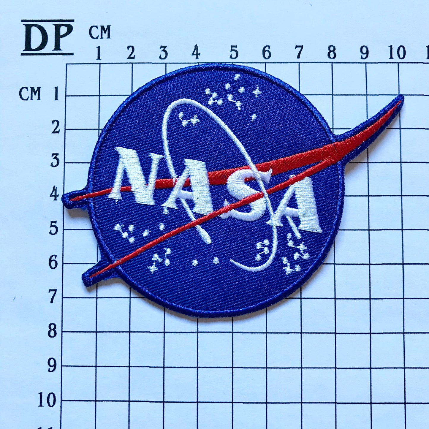Nasa Logo Astronaut Patch Embroidered Sew On Iron On Patch Badge DIY Costume Aeronautics Space Administration - Demogorgon Patches - DP