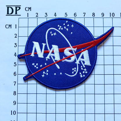 Nasa Logo Astronaut Patch Embroidered Sew On Iron On Patch Badge DIY Costume Aeronautics Space Administration - Demogorgon Patches - DP