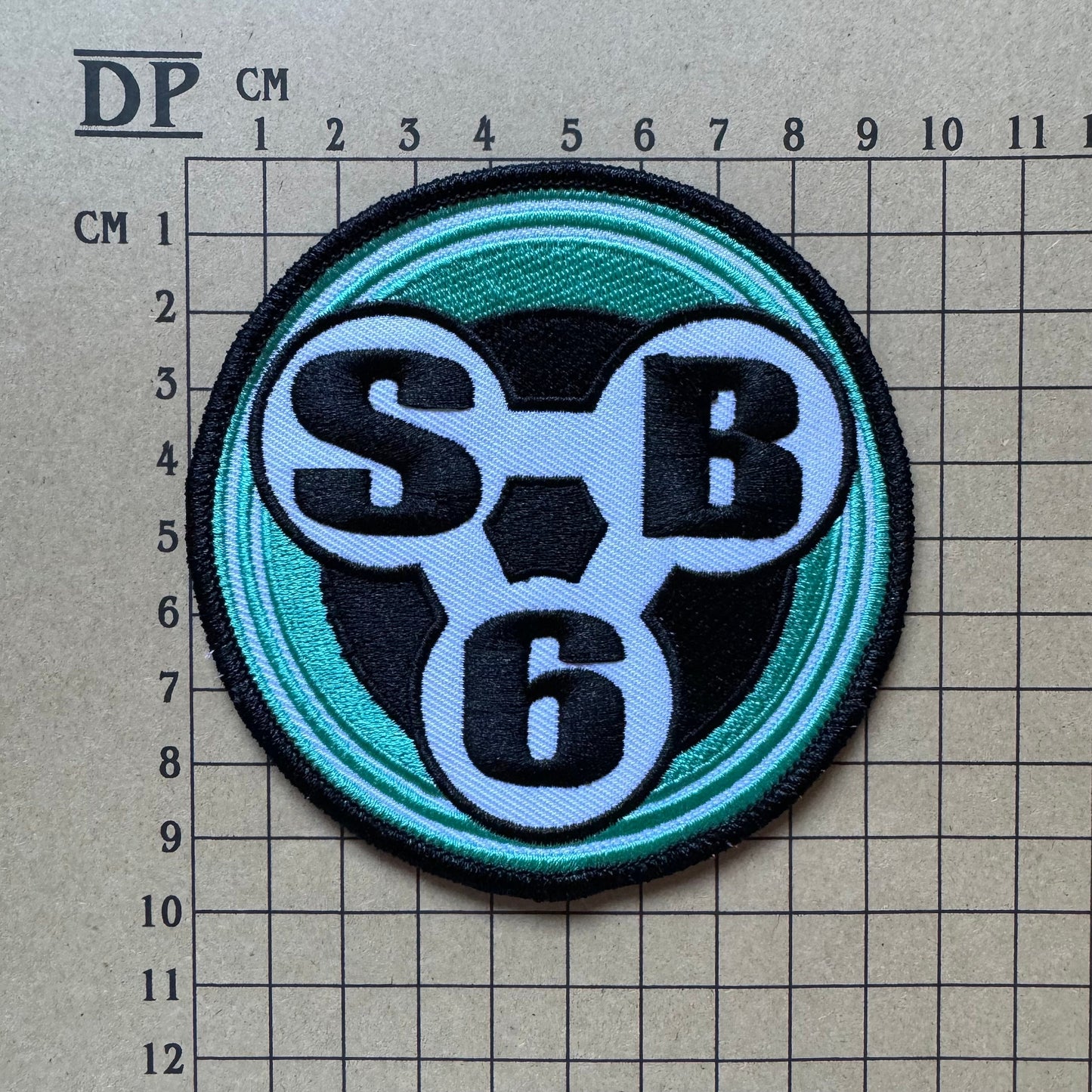 The Doctor Who Sanctuary Base Six SB6 Uniform Embroidered Patch Iron On Sew Badge DIY Prop Space Suit David Tennant Tenth Costume Krop Tor 6