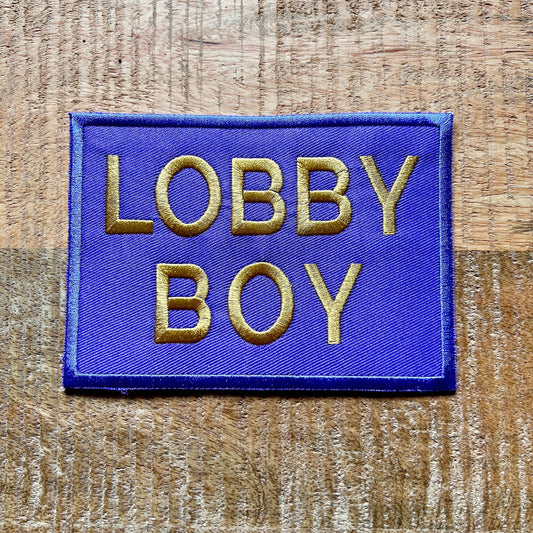 The Grand Budapest Hotel Lobby Boy Zero Moustafa Patch Embroidered Sew On Iron On Badge DIY Costume Wes Anderson - Demogorgon Patches - DP