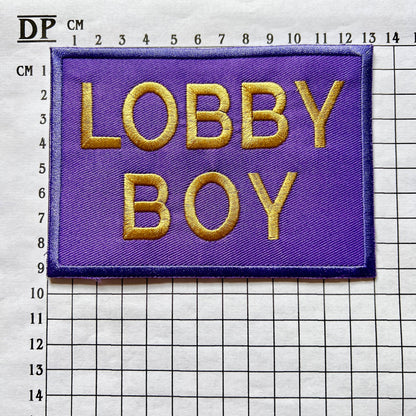 The Grand Budapest Hotel Lobby Boy Zero Moustafa Patch Embroidered Sew On Iron On Badge DIY Costume Wes Anderson - Demogorgon Patches - DP