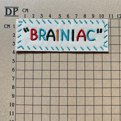 Asteroid City Woodrow Brainiac Costume Patch Embroidered Iron On Sew Badge DIY Prop Wes Anderson UFO Alien Augie Midge Dinah Dr.Hickenlooper