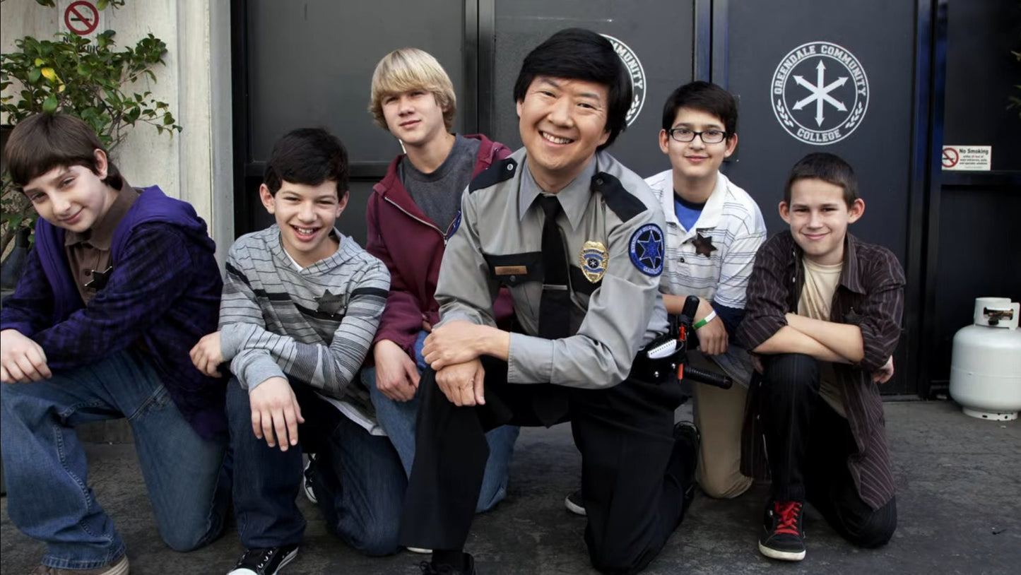 Community Chang Greendale Security Uniform Costume Patch Embroidered Sew On Iron On Badge Parche DIY TV Show Annie Jeff Troy Abed College