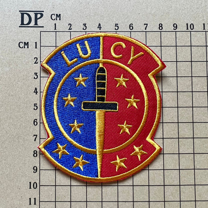 Stranger Things Steve Leather Brown Jacket Patches Set Embroidered Iron Sew On Badge DIY Prop Costume Hawkins 4 Risky McNelis 68 Lucy Thelma