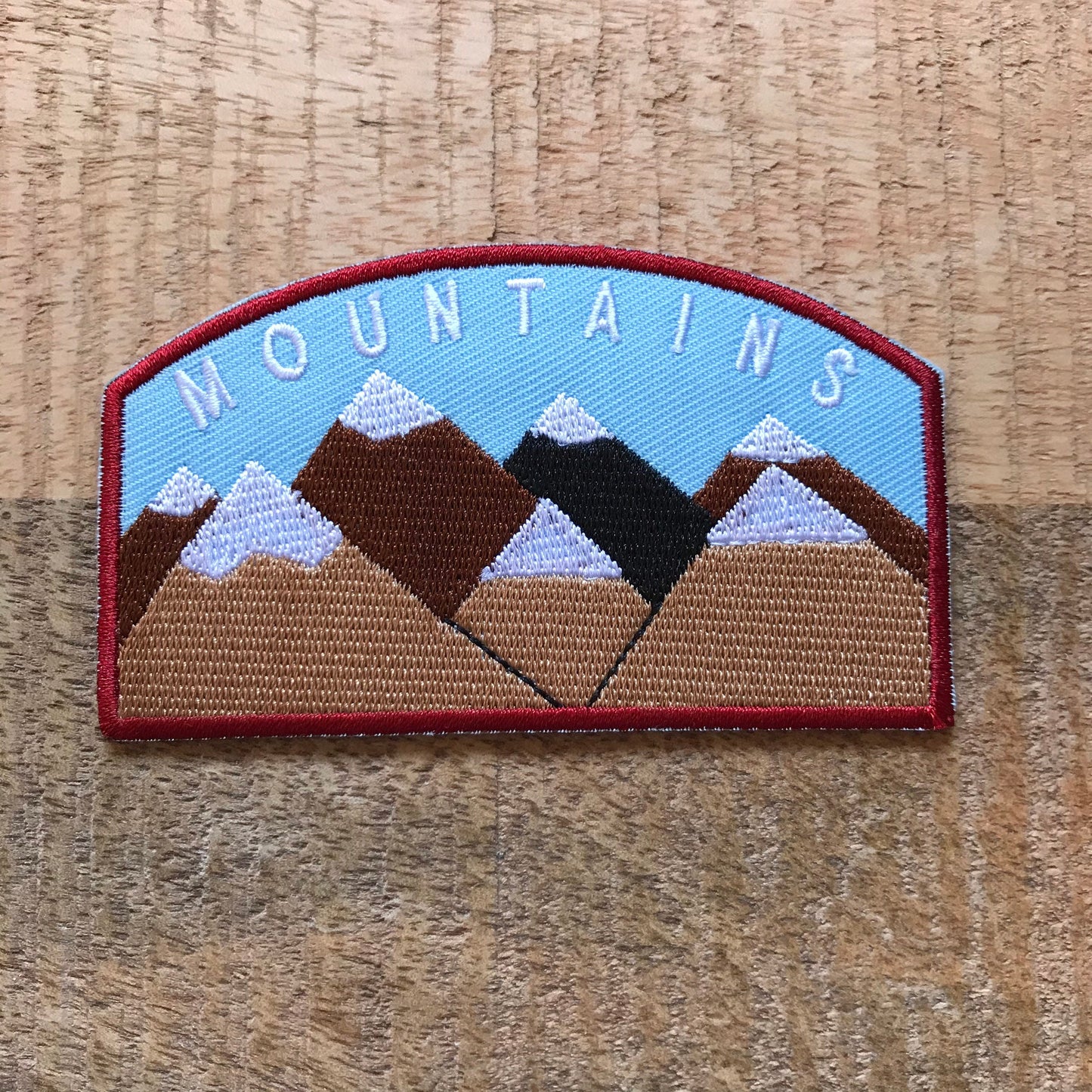 Moonrise Kingdom Sam Shakusky Costume Mountains Patch Embroidered Sew On Iron On Badge DIY Khaki Scout Wes Anderson Demogorgon Patches DP