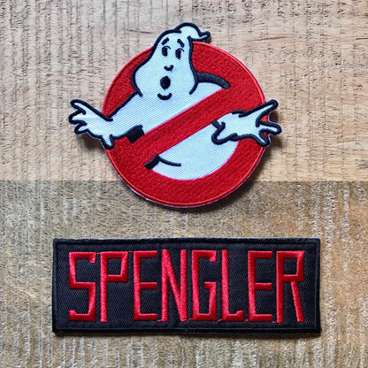Ghostbusters Uniform Name Embroidered Sew On Iron On Patch Badge Stantz Venkman Zeddemore Spengler DIY Parche - Demogorgon Patches - DP