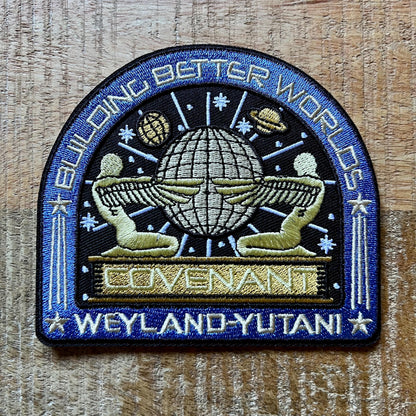 Alien Covenant Exploration Uniforms USCSS Coveralls Crew Set Patches Embroidered Iron On Sew Badge DIY Prop Earth Movie Space Suit Danny