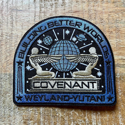 Alien Covenant Exploration Uniforms USCSS Coveralls Crew Set Patches Embroidered Iron On Sew Badge DIY Prop Earth Movie Space Suit Danny