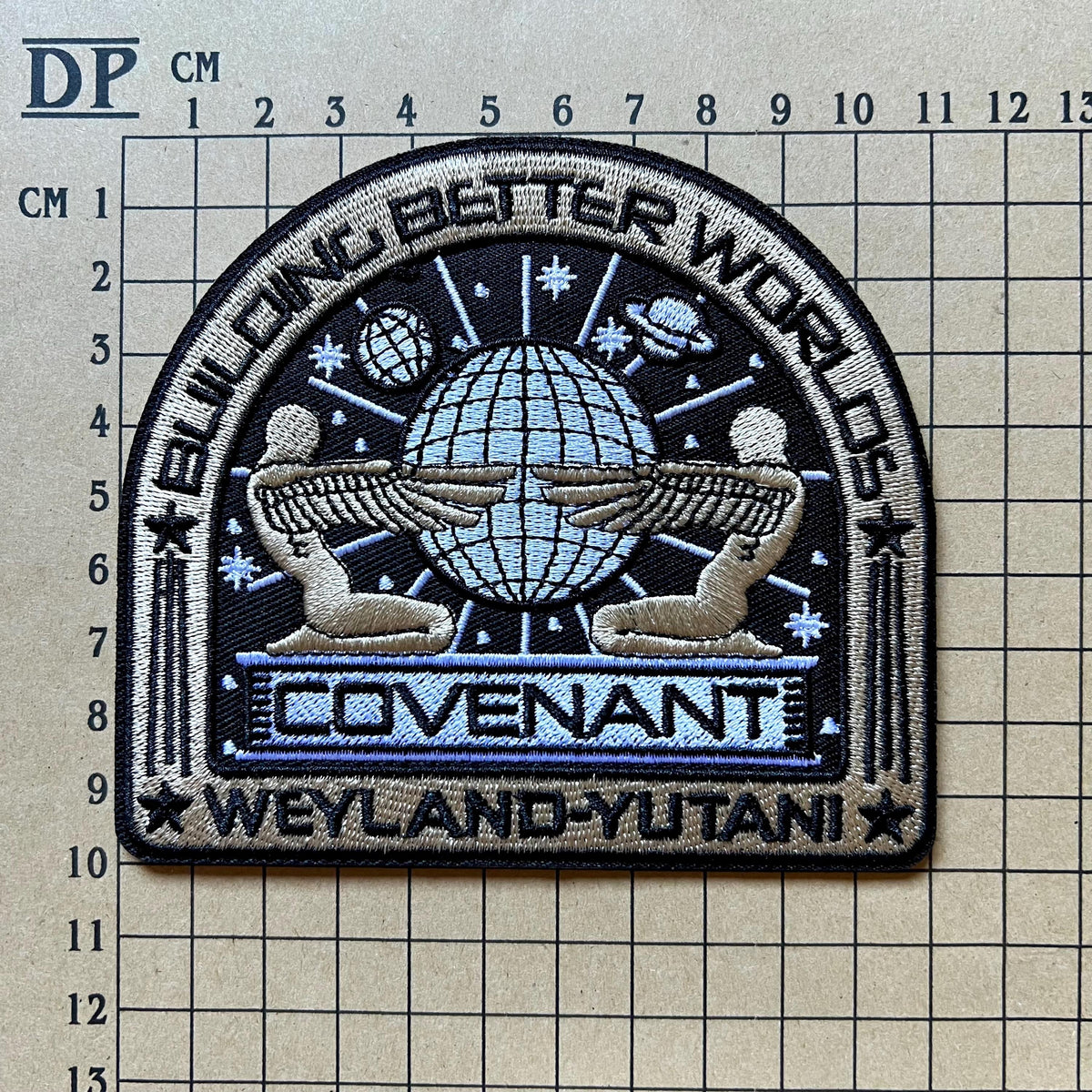 Alien Covenant Exploration Uniforms USCSS Coveralls Crew Set Patches Embroidered Iron On Sew Badge DIY Prop Earth Movie Space Suit Danny
