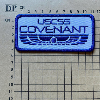 Alien Covenant Exploration Uniforms USCSS Coveralls Crew Set Patches Embroidered Iron On Sew Badge DIY Prop Earth Movie Space Suit Danny