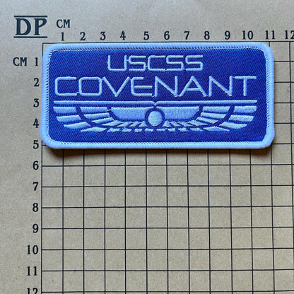 Alien Covenant Exploration Uniforms USCSS Coveralls Crew Set Patches Embroidered Iron On Sew Badge DIY Prop Earth Movie Space Suit Danny